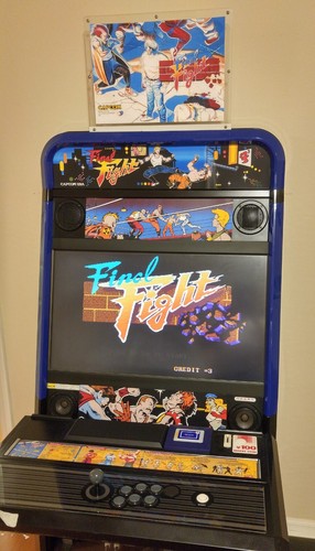 Capcom final fight art set - set, for
