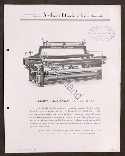 Brochure industria tessile - brochure,