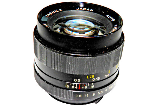 Obiettivo yashinon 4 50mm - obiettivo, yashinon-ds