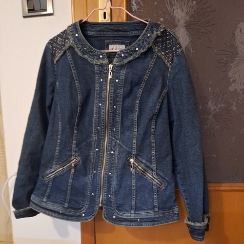 Giubotto jeans donna taglia - donna, 46