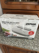 ZEPHIR MACCHINA SOTTOVUOTO SIGILLA SACCHETTI ZHC313 ASPIRA E SIGILLA 100W