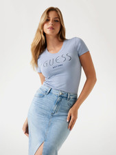 T-shirt donna Guess ECO logo