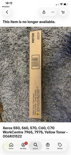 Toner giallo xerox - toner,