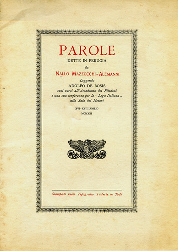 Parole dette perugia da - parole,