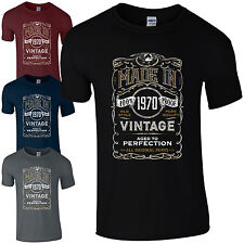 T-shirt Made in 1970 Born 52nd