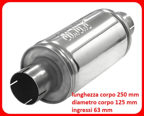 Silenziatore scarico - silenziatore,