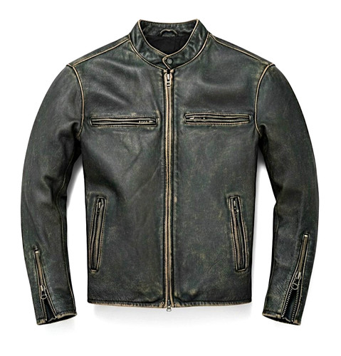 Giacca uomo cafe racer vera - cafe,