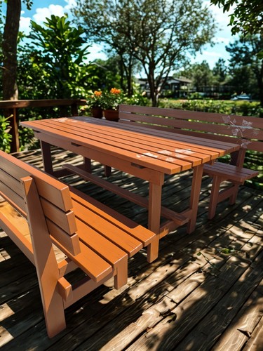 Tavolo panche giardino - tavolo,