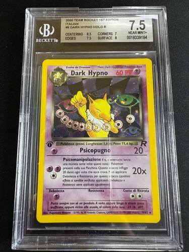 Pokemon dark hypno team - 9/82,