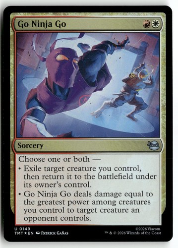 Ninja 0149 foil tmt uc - go, go