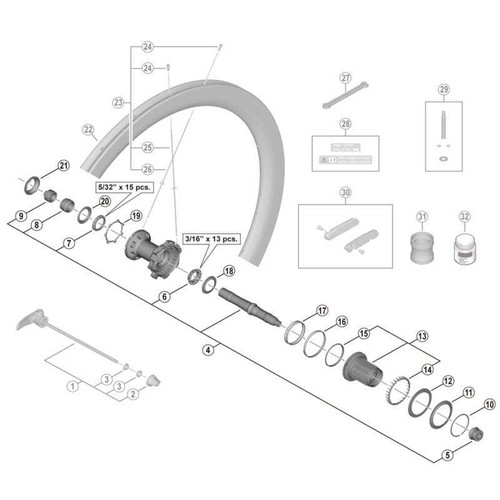 Ricambi shimano - ricambi,