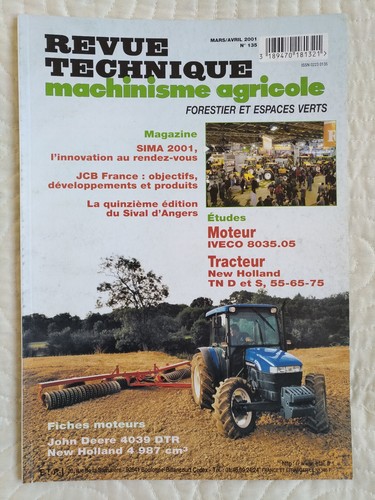 Revue technique tracteur - revue, new