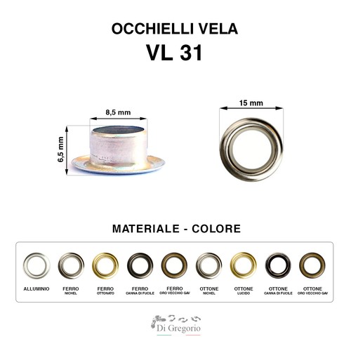 Occhielli vela vl31 - occhielli,
