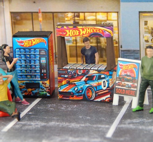 Modellino diorama set - diorama, 1/64