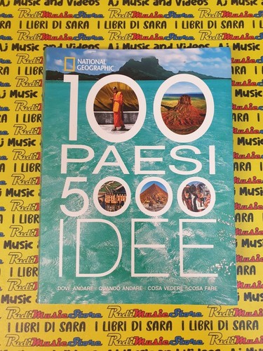Book libro 100 paesi - libro,