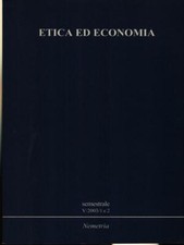 ETICA ED ECONOMIA V/2003/1 E 2