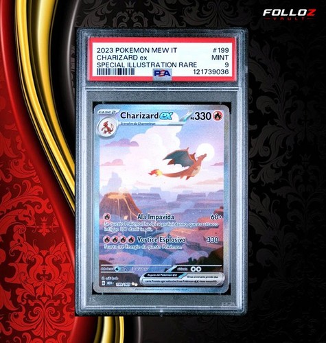 Carta pokemon charizard - pokemon, ex
