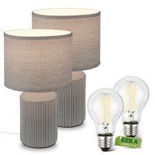 Lampada da comodino set di 2