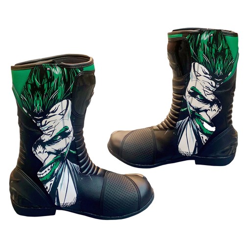 Stivali joker verde nero uomo - stivali,