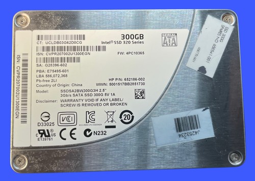 Hdd intel 300gb ssd - 300gb,