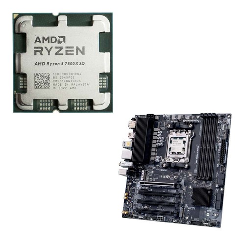 Pacchetto cpu scheda madre - pacchetto, amd