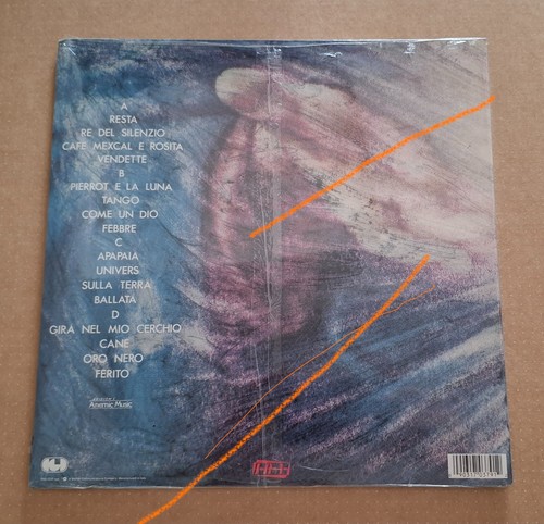 Litfiba 2lp stampa 1990 - re,