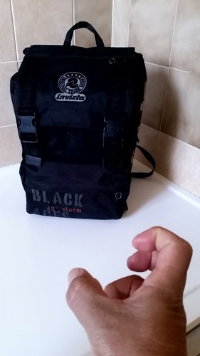 Invicta backpack blacked used - backpack,