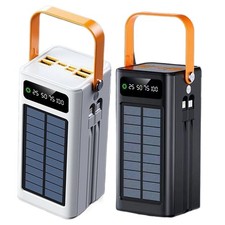 Caricabatteria Solare 120W Power Bank 50000mah Caricatore Portatile, Banca di Energia Solare**