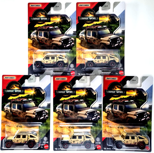 Mattel matchbox jurassic world - matchbox,