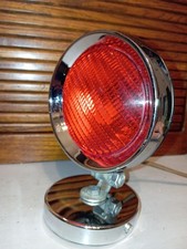 Bella E Unica lampada da tavolo vintage Artigianale Faro Retronebbia Luce Rossa