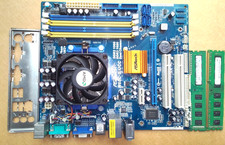KIT-ASRock    N68-C S  UCC + ATHLON II X 2 250+4GB DDR3 - TESTATA FUNZIONANTE.
