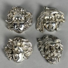 Set sculture maschere - maschere, da