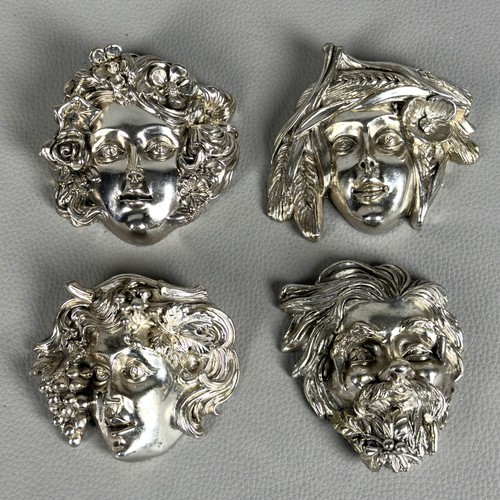Set sculture maschere - 4,