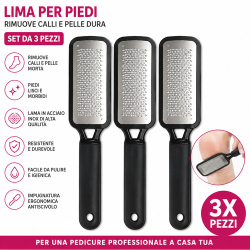 Lima per piedi - 3x,