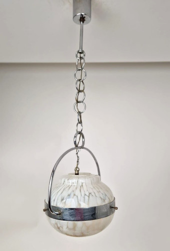 Lampadario vintage vetro - lampadario,