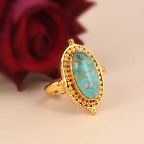 Anello turchese kingman - anello,