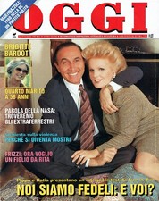 OGGI 1992/44=JACOVITTI=JOVANOTTI=MOSTRO FOLIGNO=RUDOLF NUREYEV=MARGHERITA HACK=