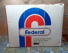 RARO lettore stereo federale 8
