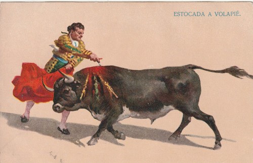 Cartolina corrida spagna - (e5),