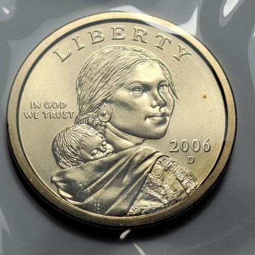 2006 sacagawea one dollar - 2006, d