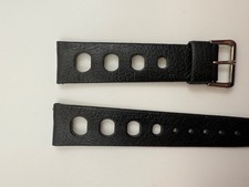 Cinturino orologio subacqueo originale vintage svizzero Tropic Sport grandi fori 20 mm