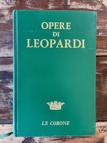 Opere leopardi mursia - di,