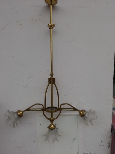 Antico lampadario liberty - antico,