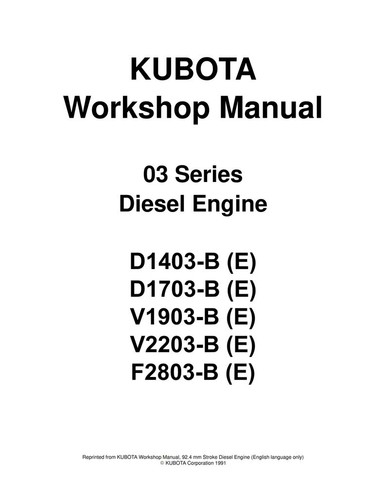 Manuale officina per - , motore