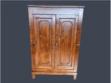 ARMADIO IN PIOPPO ORIGINALE EPOCA XIX SECOLO ITALIA RESTAURATO