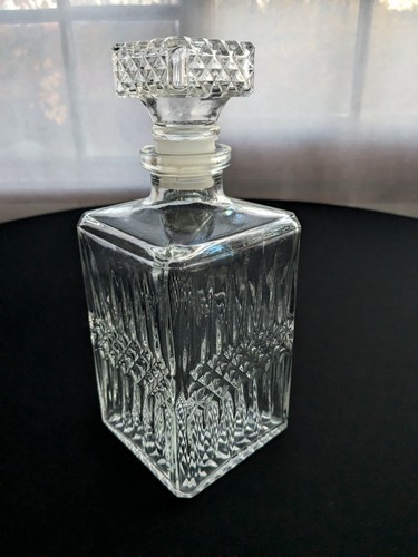 Decanter vetro taglio punta