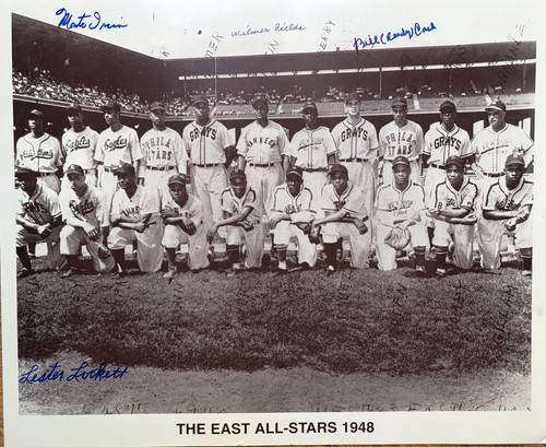 Negro leagues autografato - negro,