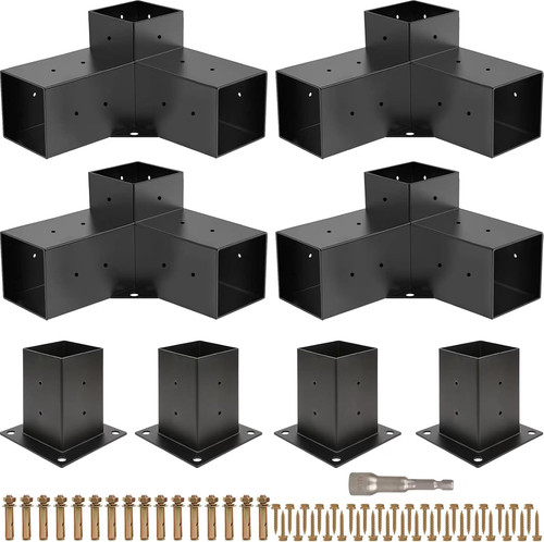 Diy pergola kit with - pergola, 3-way