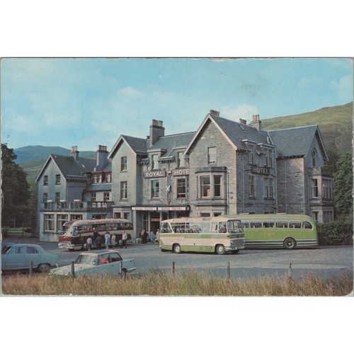 Postcard royal hotel tyndrum - postcard,