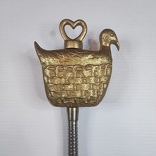 Morsetto uccellino da cucire vintage in ottone Laura Fanella LF/BBP